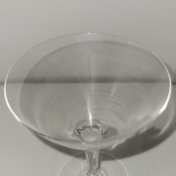 (4) Crystal Vintage Glasses Rose Etched Cordial Mini Tequila Glasses Set of 4 - Picture 5 of 6